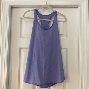 Lululemon loose pleat back tank sz 10